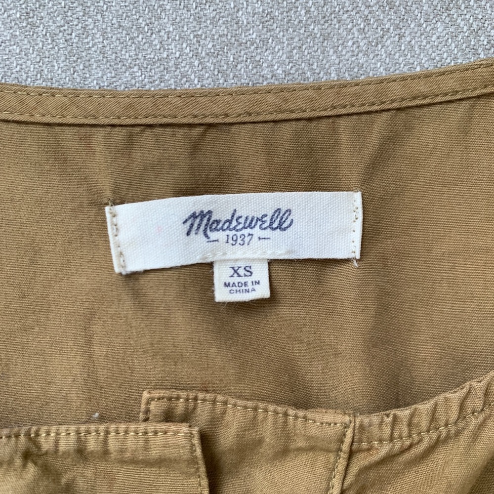 Madewell Military Epaulet Popover Tee - Picture 4 of 4